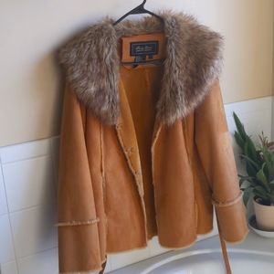 Terry Lewis Classic Luxuries Faux Fur and Leather Jacket